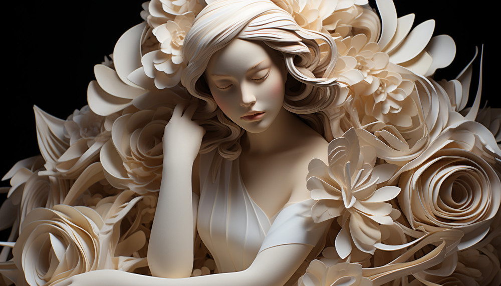 La scultura di carta, al di là dell'origami